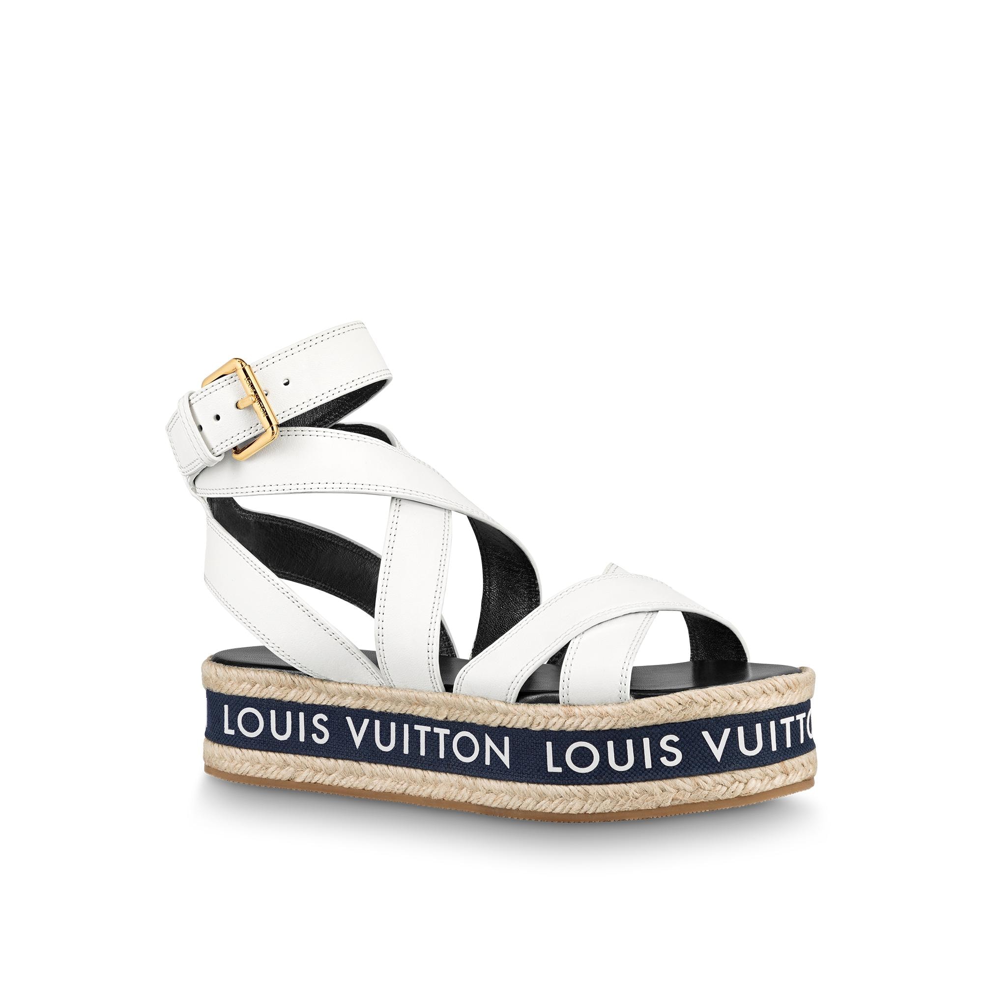 louis vuitton clear sandals