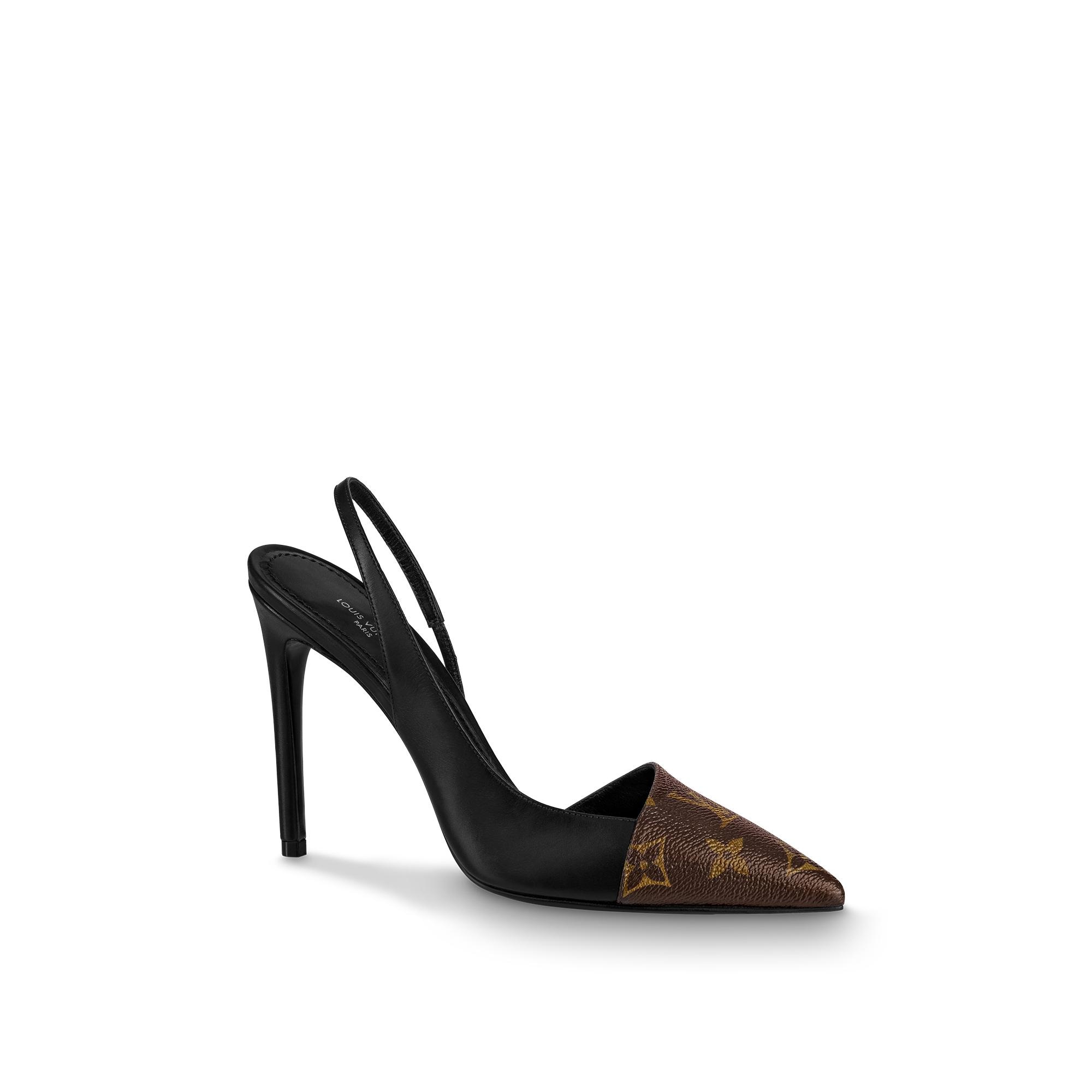louis vuitton slingback pumps