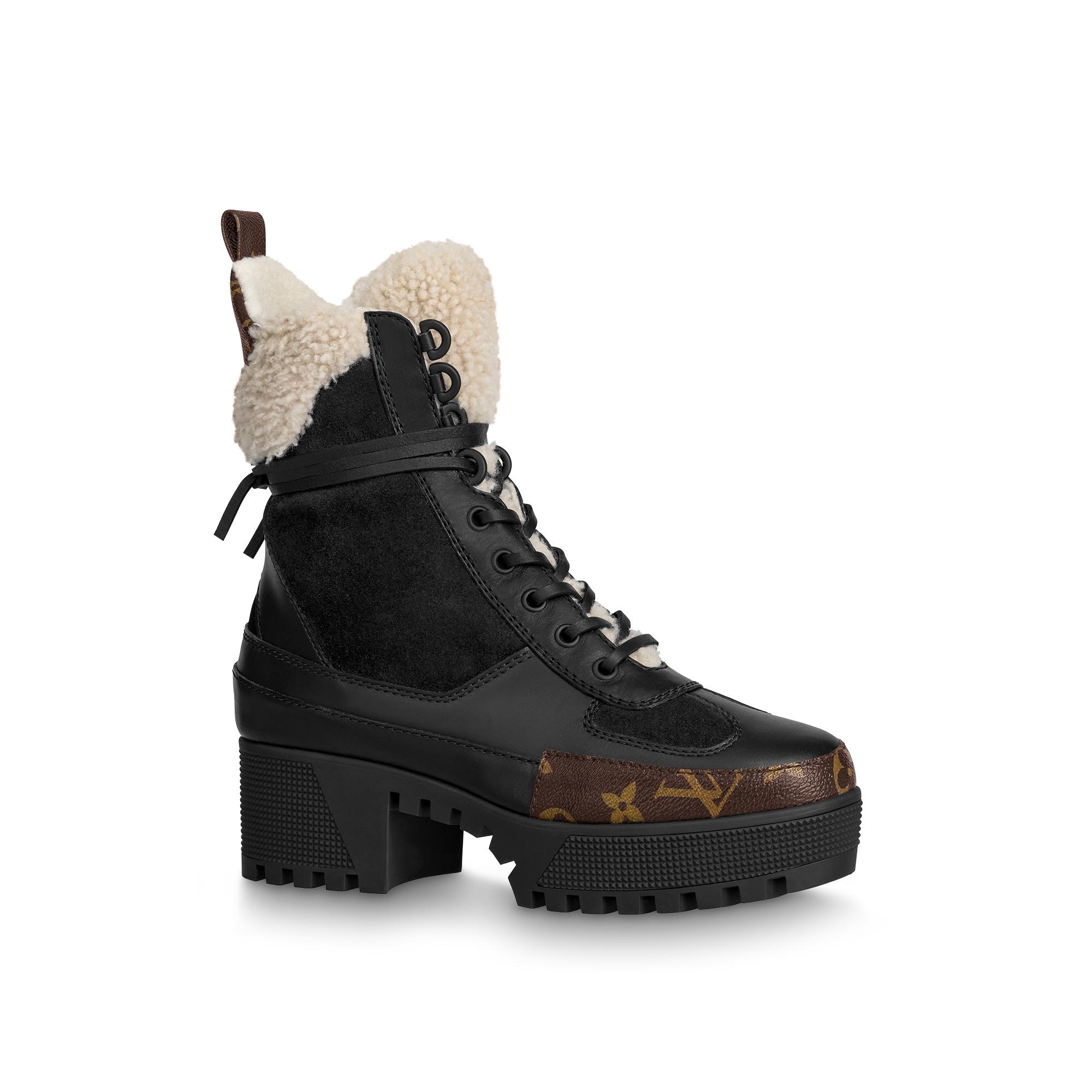 lv monogram boots