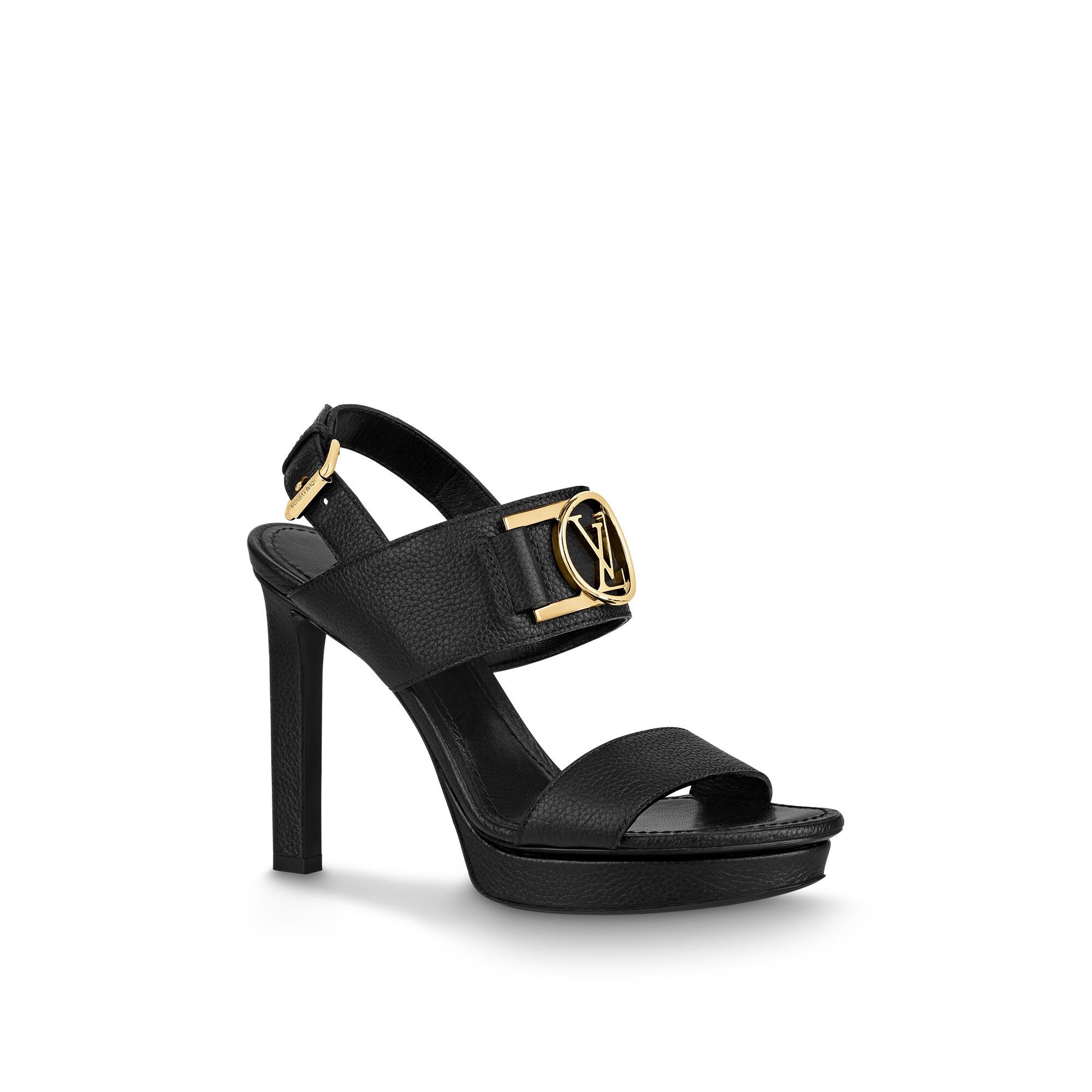 louis vuitton platform slides