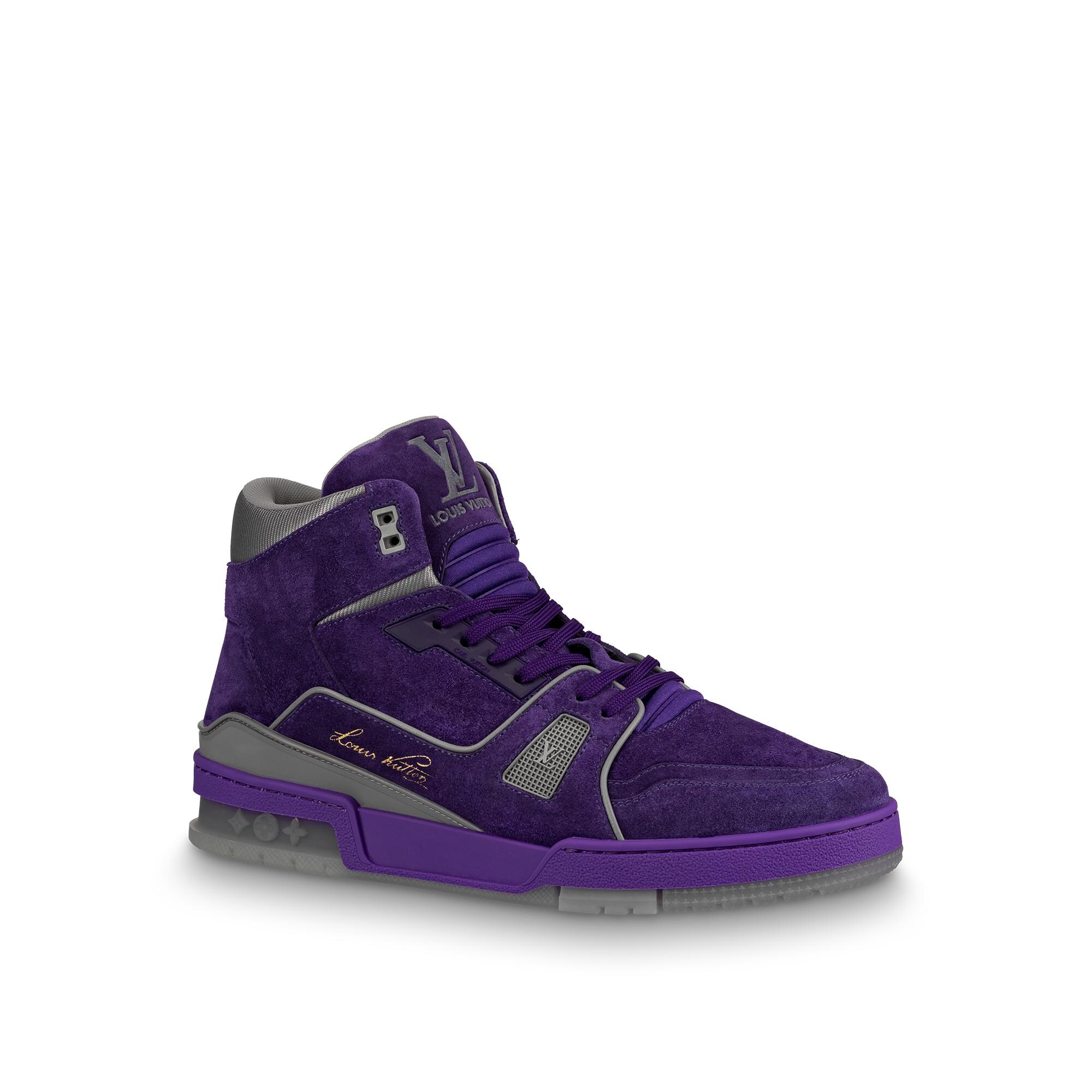 louis vuitton purple shoes