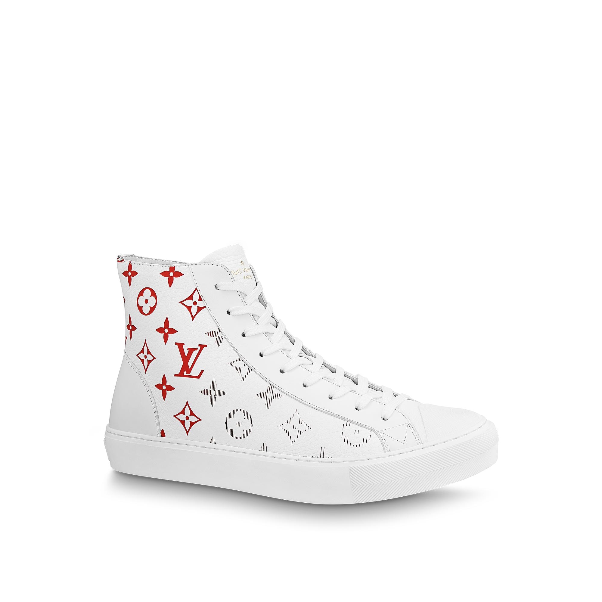 louis vuitton high top tennis shoes