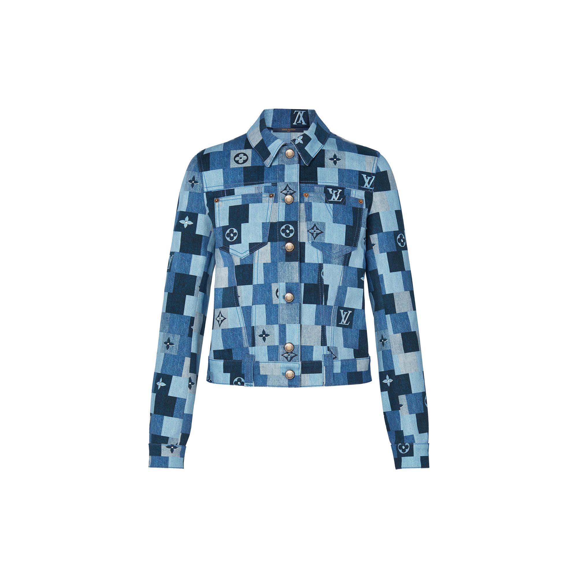 louis vuitton denim jacket womens