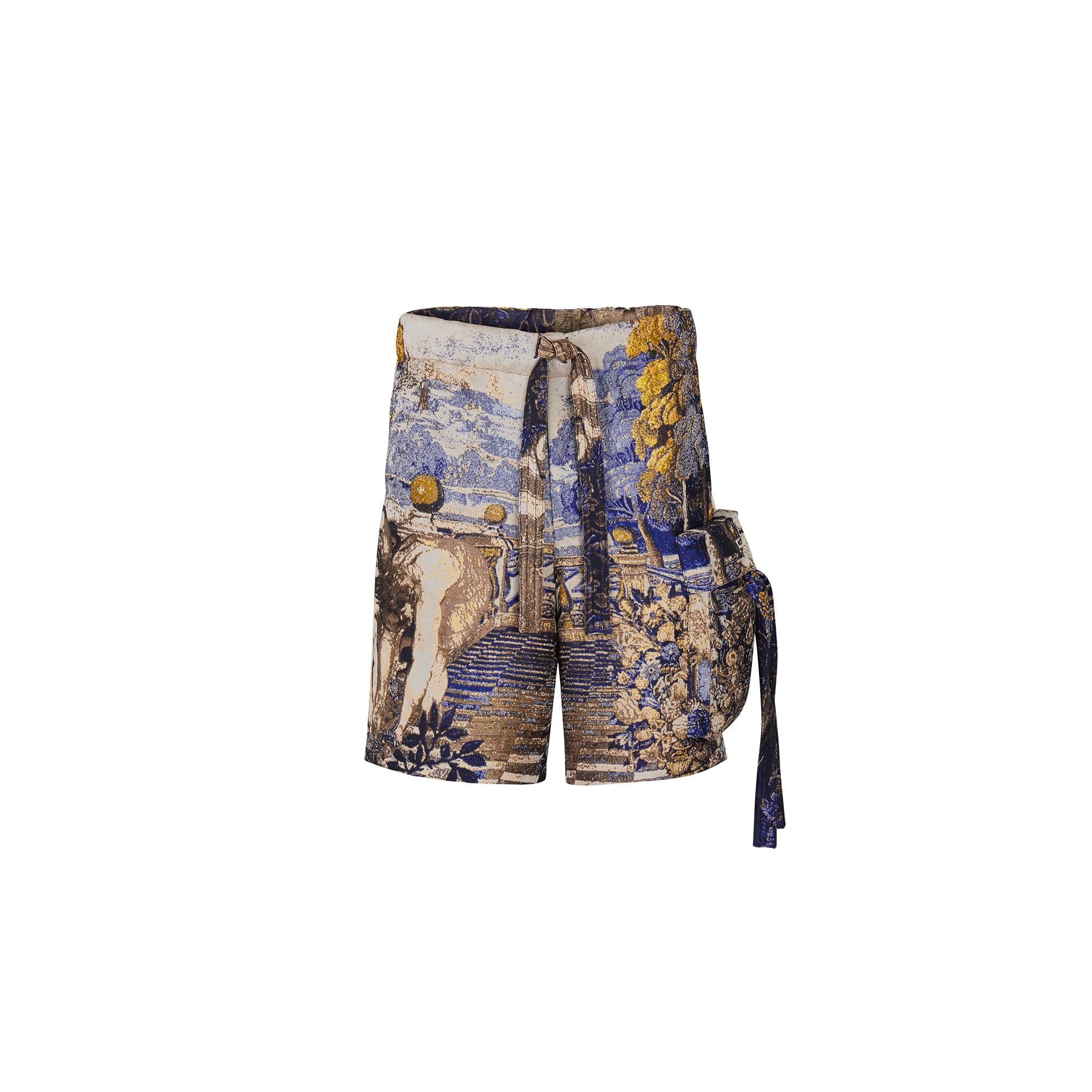 louis vuitton denim shorts