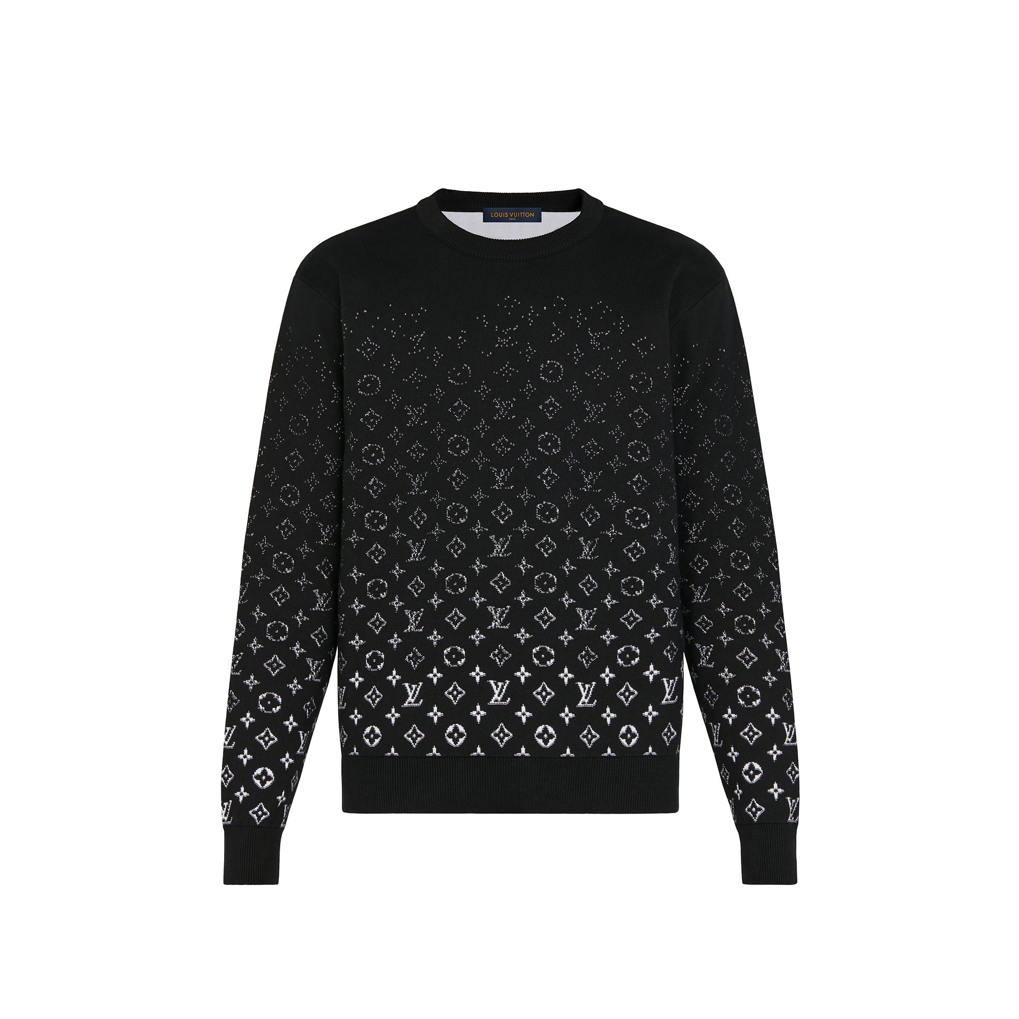 monogrammed crewneck sweatshirt