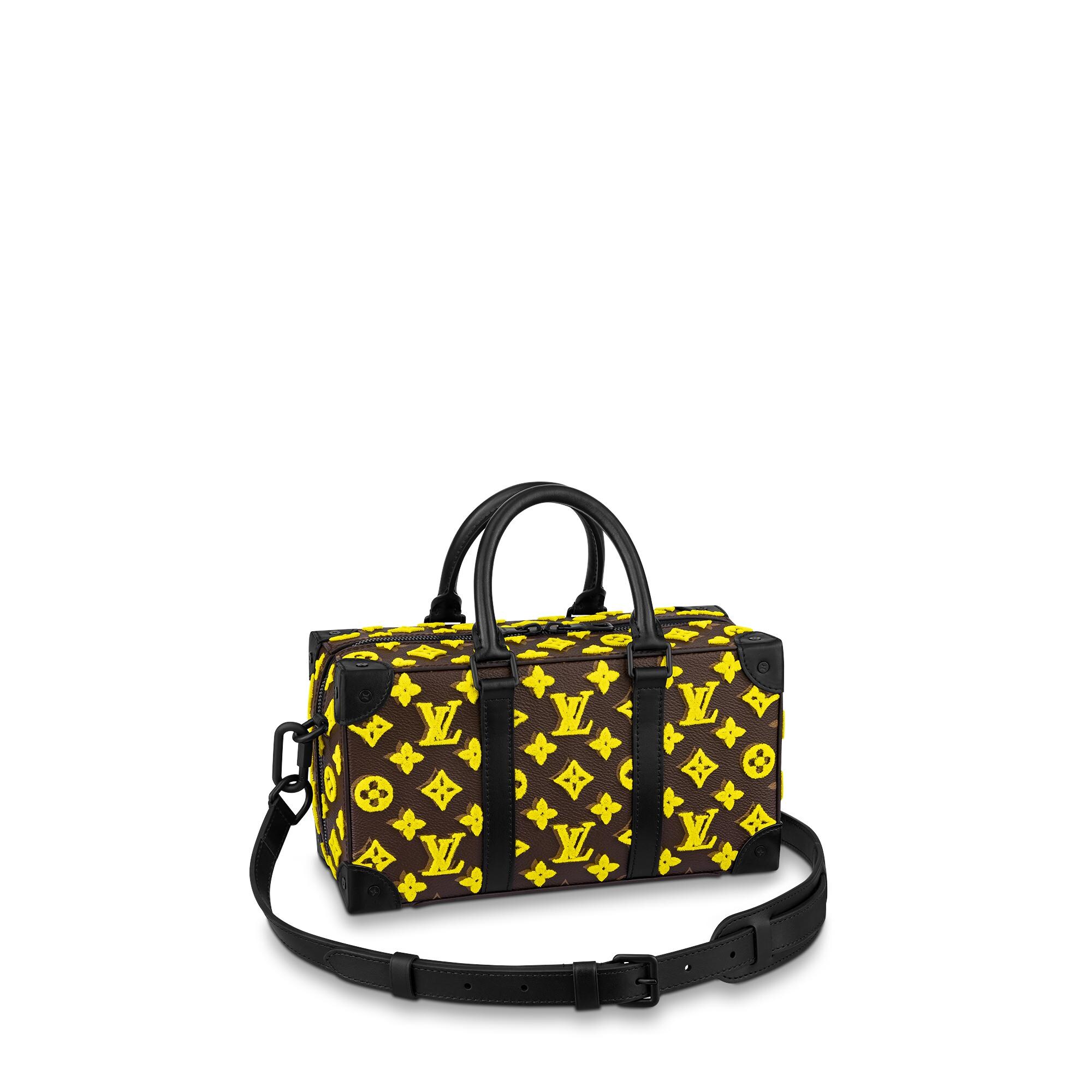 yellow lv bag