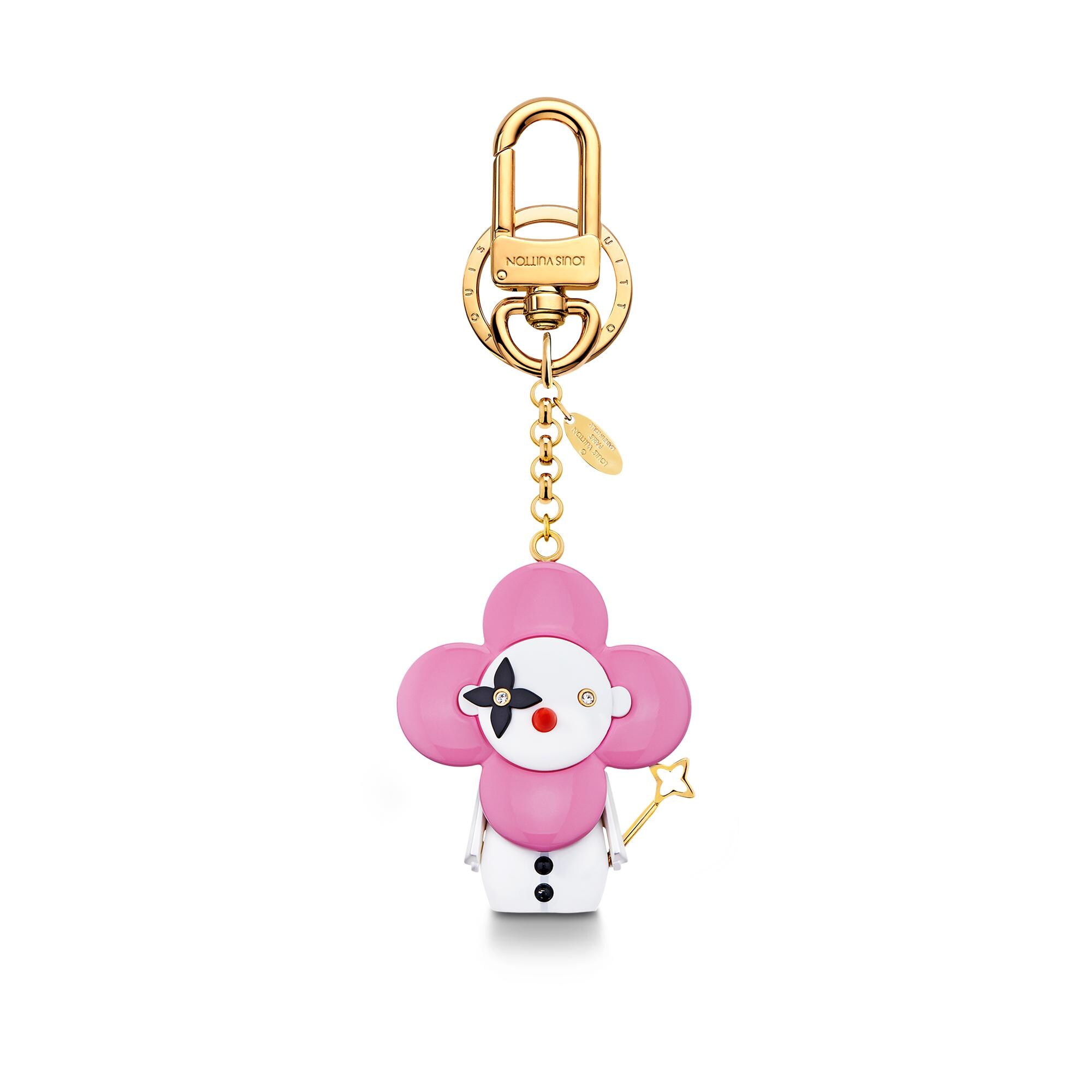 louis vuitton dog bag charm and key holder