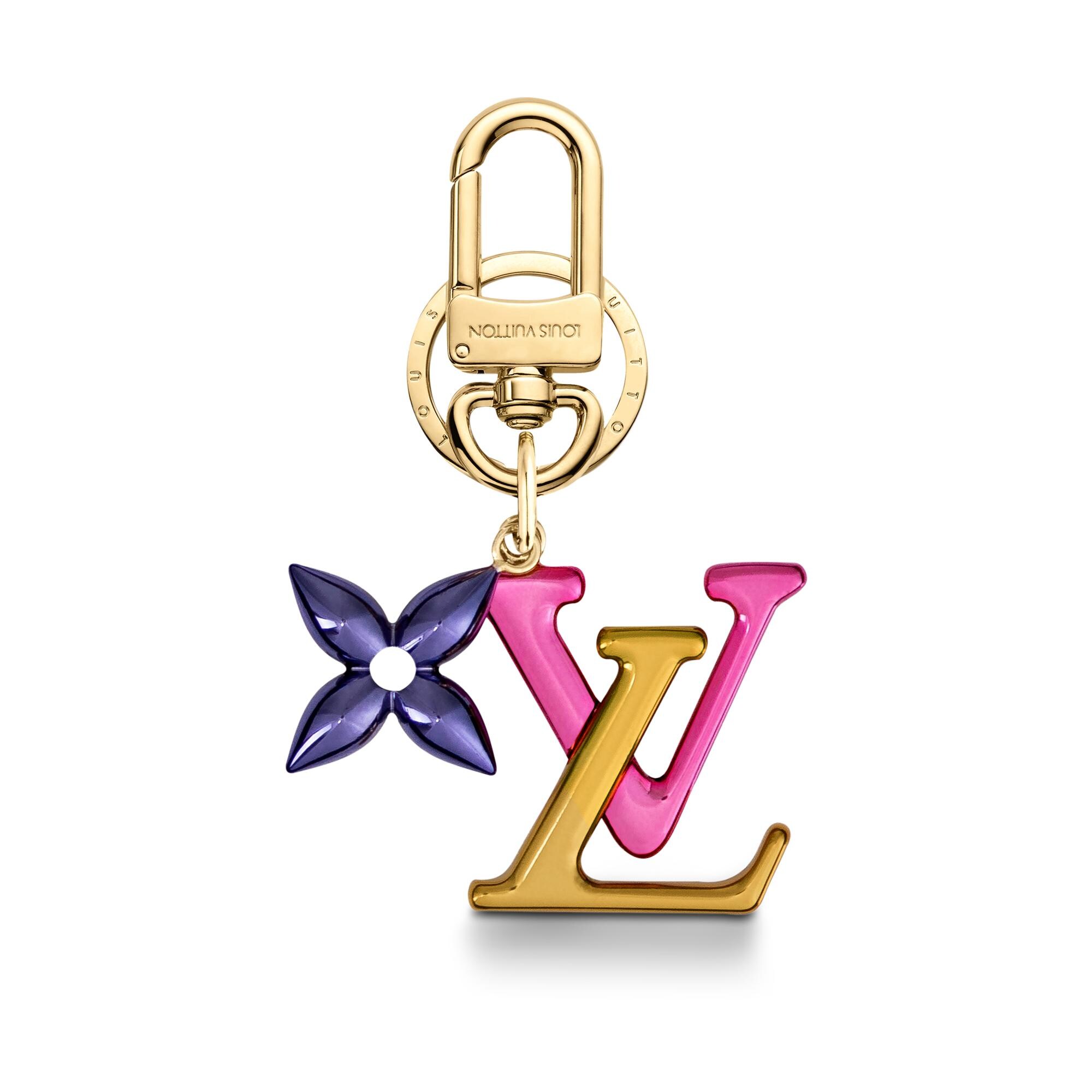 louis vuitton dog bag charm and key holder