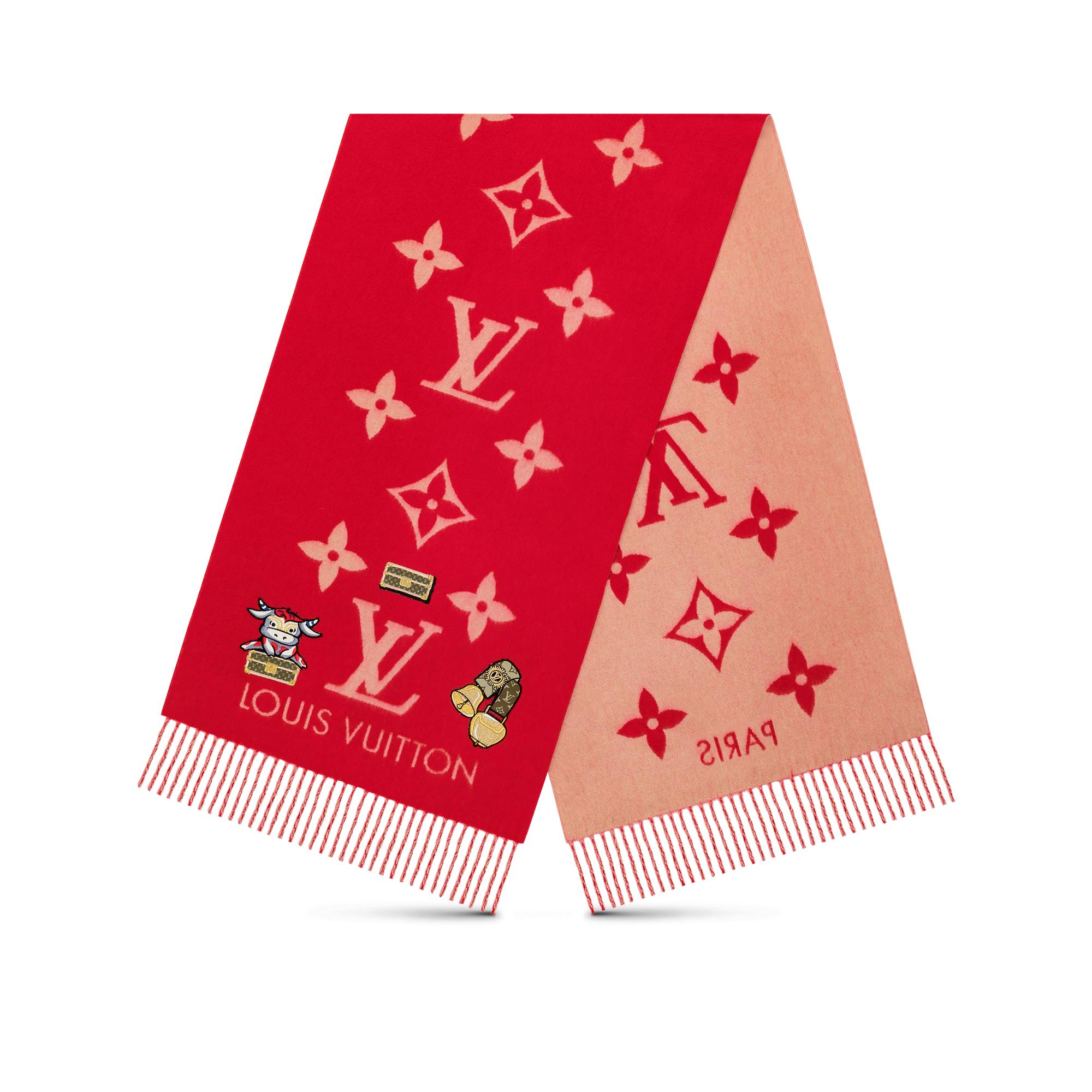 supreme x louis vuitton scarf