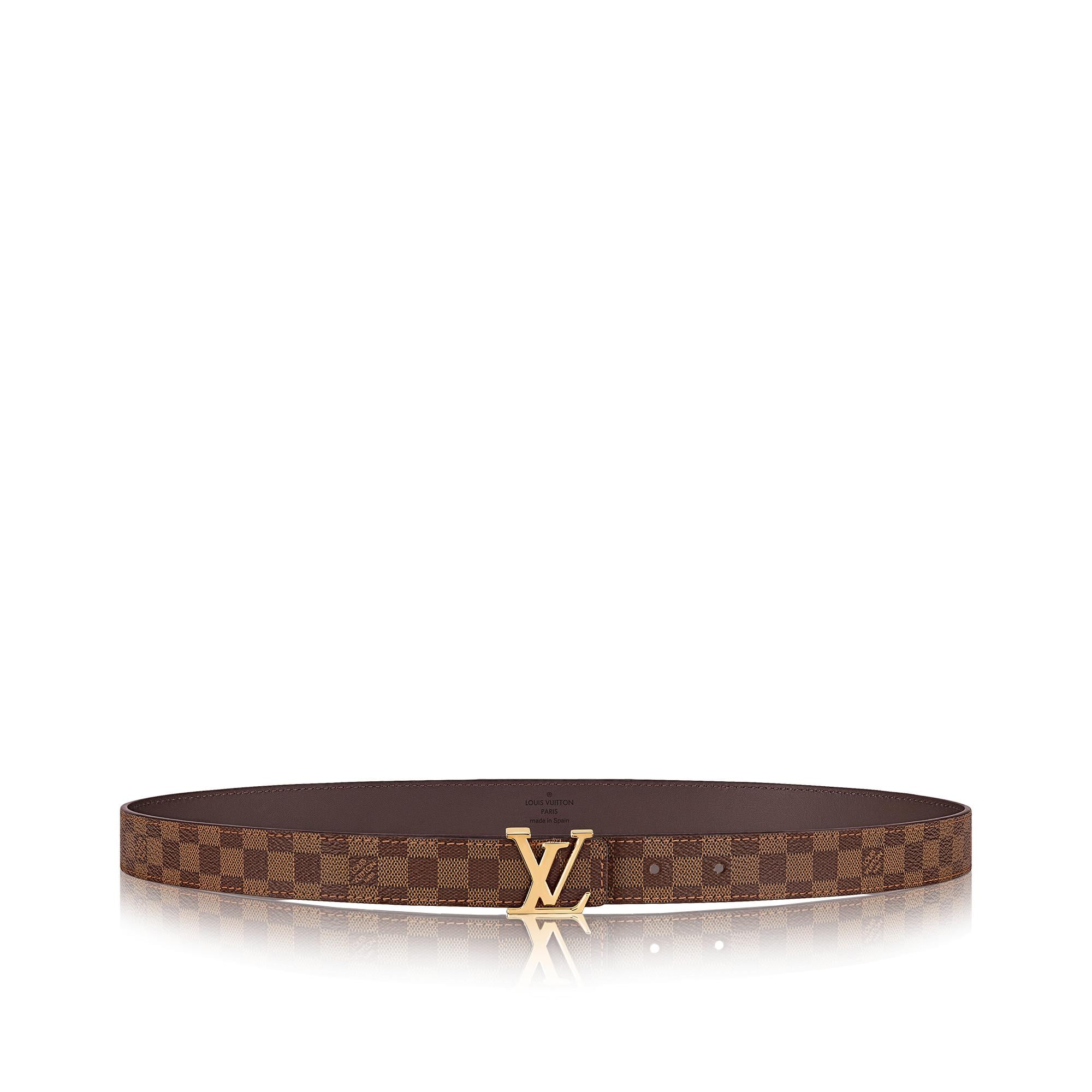 lv damier ebene belt