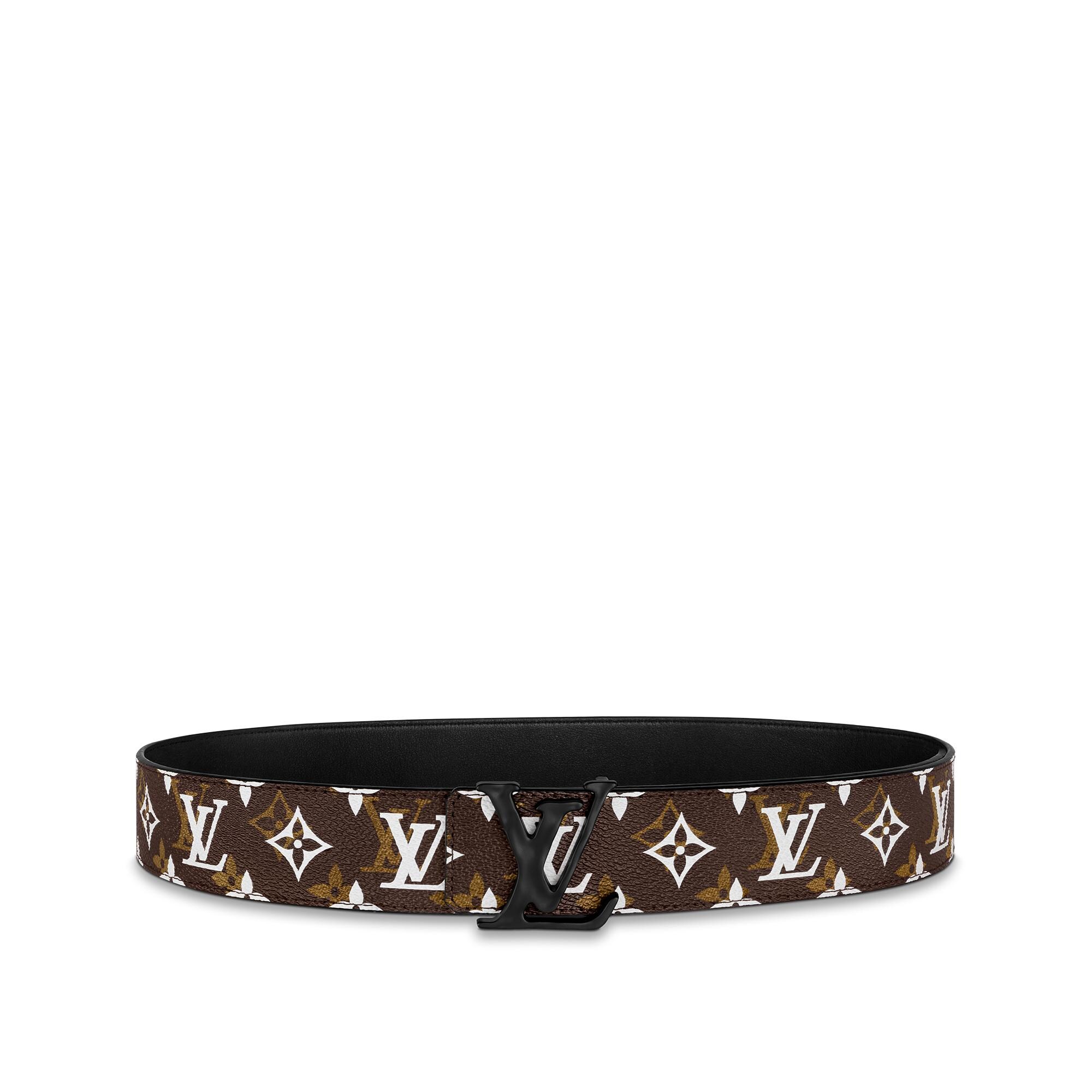 lv marble 40mm reversible belt