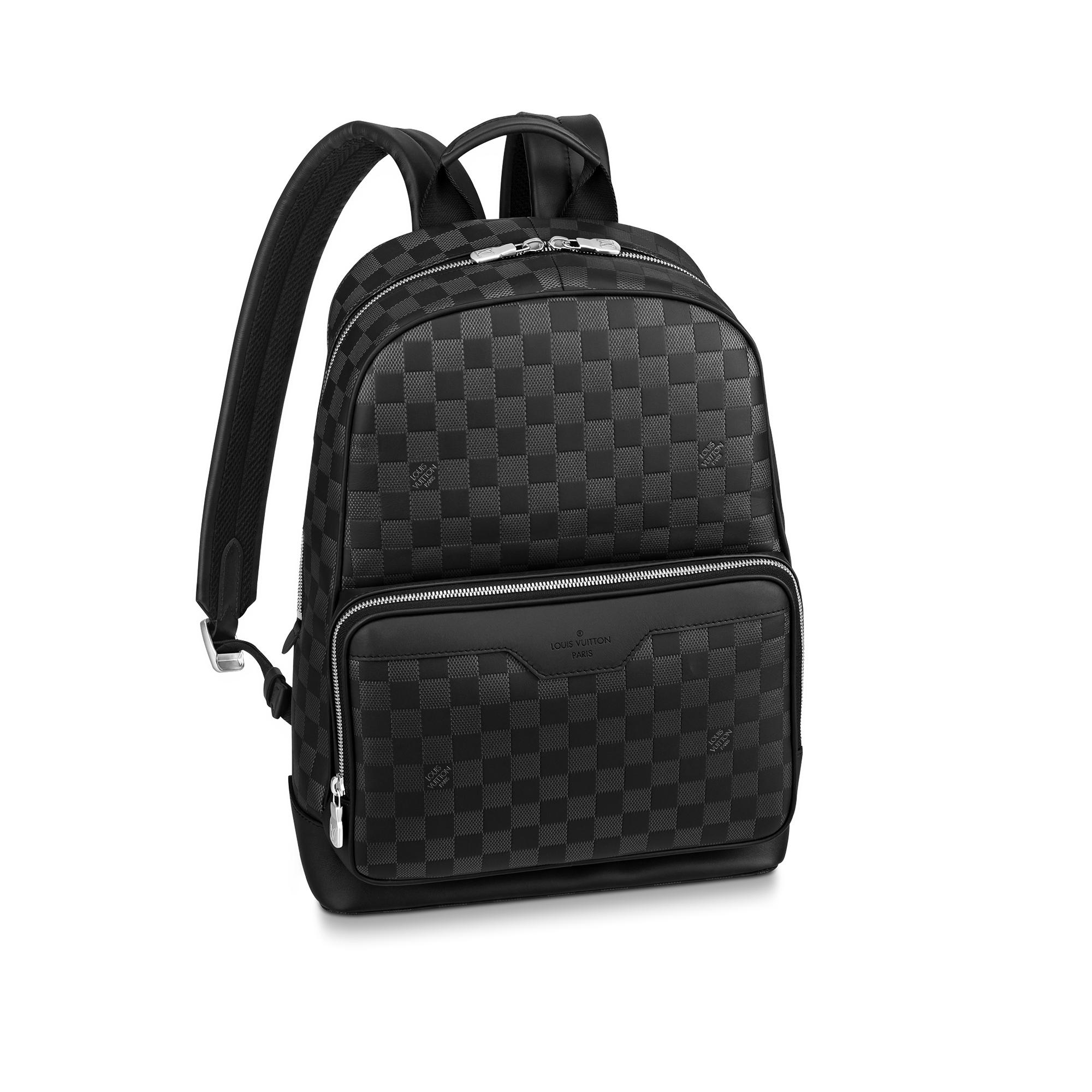 black checkered louis vuitton backpack