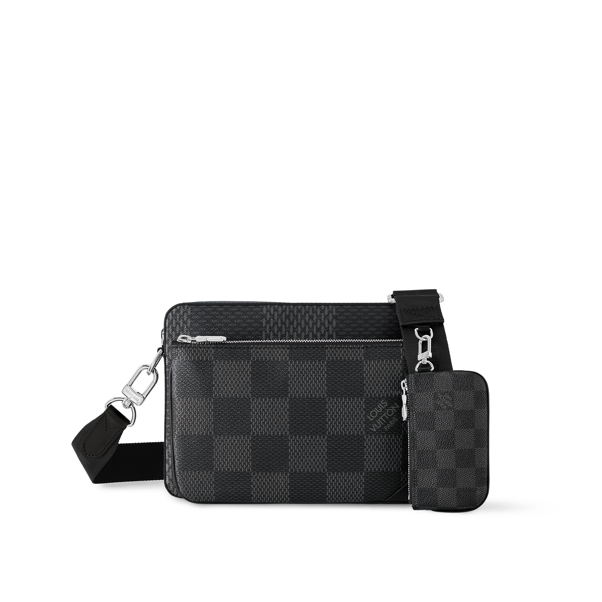 Louis Vuitton Mens Shoulder Bag / Louis Vuitton Mens Shoulder Bag Verzameling - Monogram canvas cosmetic pouch gm m47353.