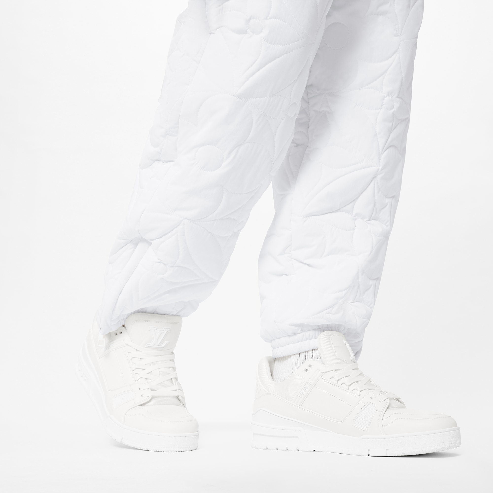 louis vuitton trainer white