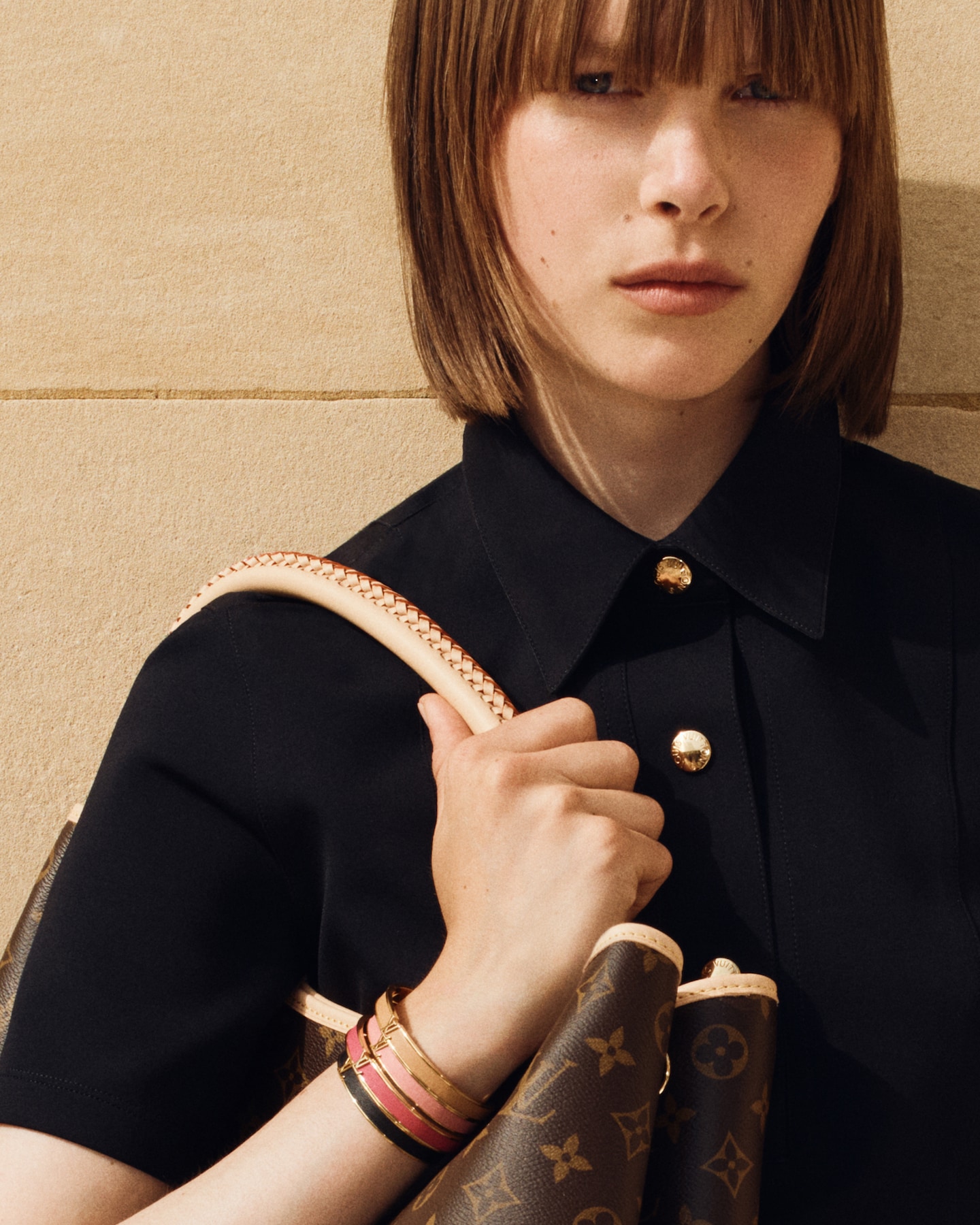 Louis Vuitton 'Lady LV' Chain Bracelet