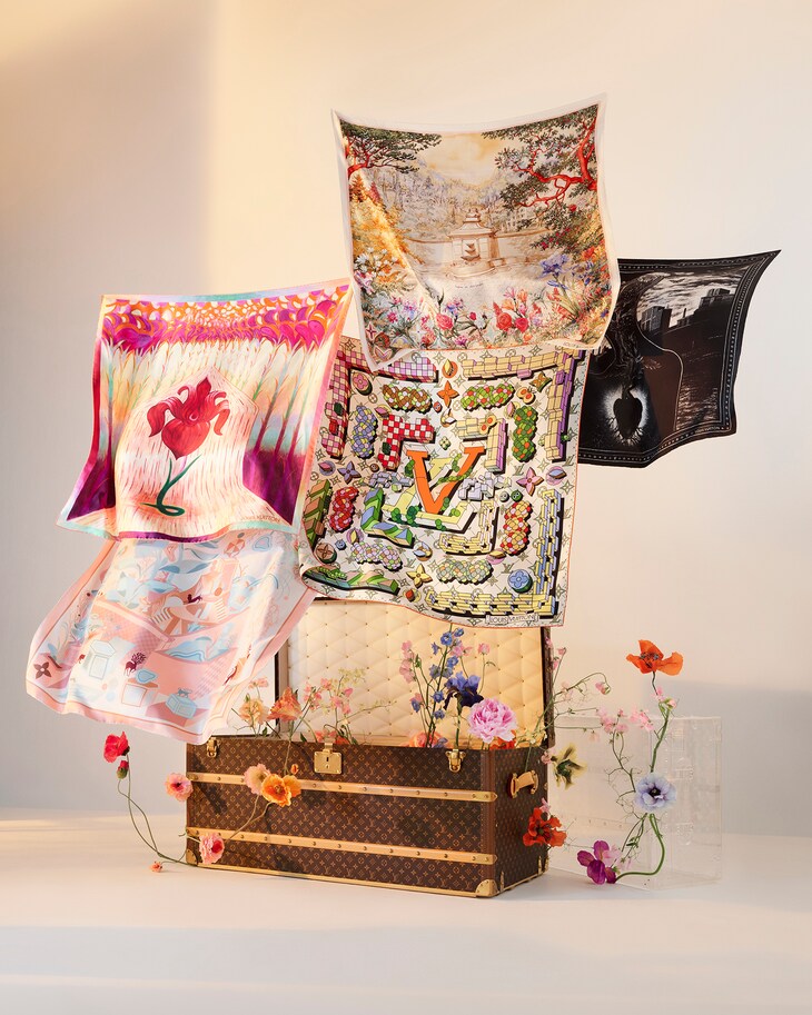 Silk Squares and Bandeaus Collection for Women | Louis Vuitton India - 2