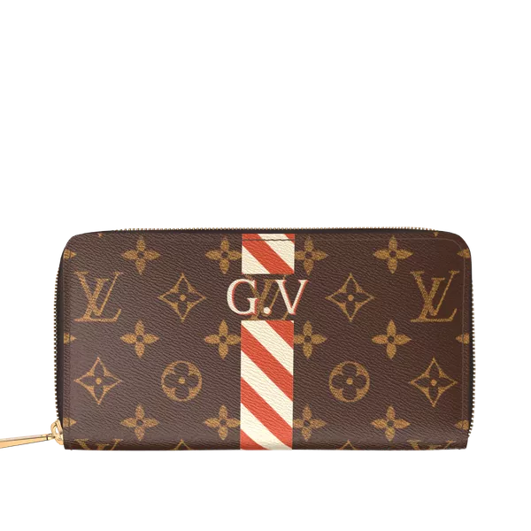 Zippy Wallet Mon Monogram Monogram in Hadiah dan Personalisasi