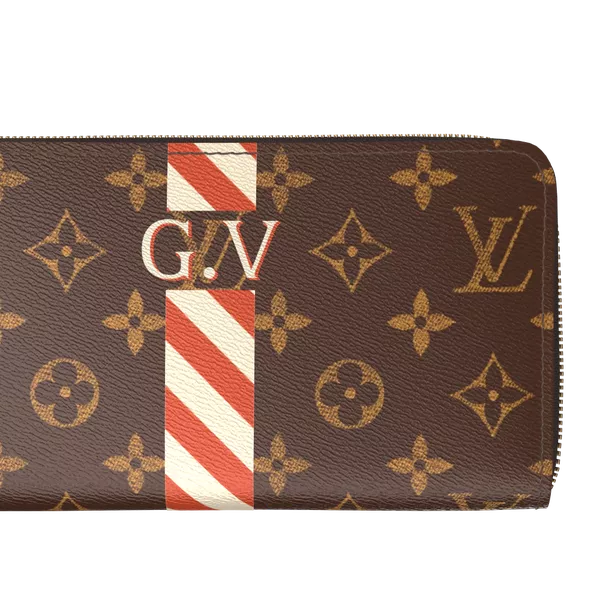 Zippy Wallet Mon Monogram Monogram in Hadiah dan Personalisasi