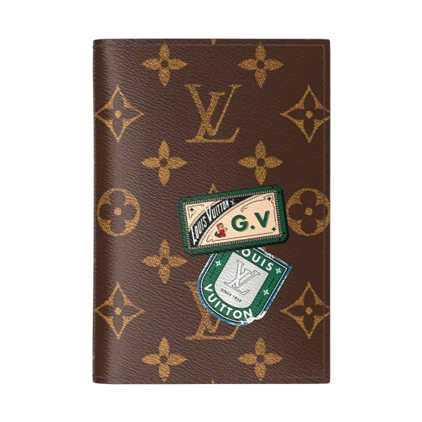 Passport Cover Mon Monogram Monogram in Hadiah dan Personalisasi