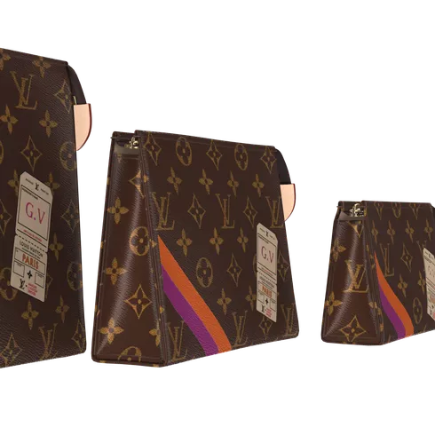 Trio Toilet Pouch Mon Monogram Monogram in Hadiah dan Personalisasi's Personalisasi Travel collections by Louis Vuitton (Perbesar produk)